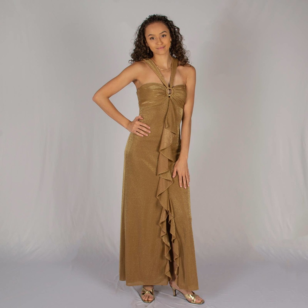 Y2k Deadstock Cache Prom Dress | XS | Bust 33" | Vintage size 6 | Vintage VTG